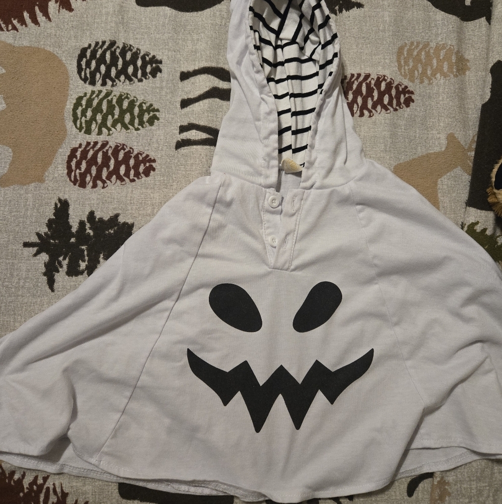 Charming White Baby Ghost Cloak